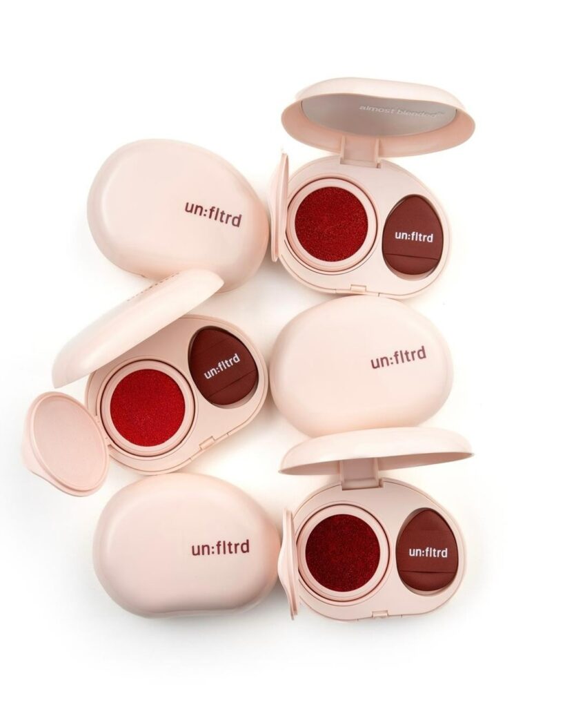 UNFLTRD introduces a cushion blush designed for effortless, on-the-go beauty routines